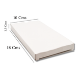 White Corrugated Box for Mobile and Flat Items Packaging ( 18x10x1.4 Cms ) - (50Pc Pack) - Willow